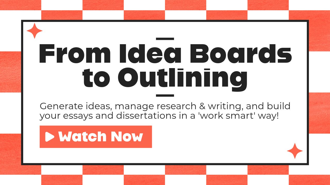Stop Struggling with Essays & Dissertations: The Outlining Method That Actually Works