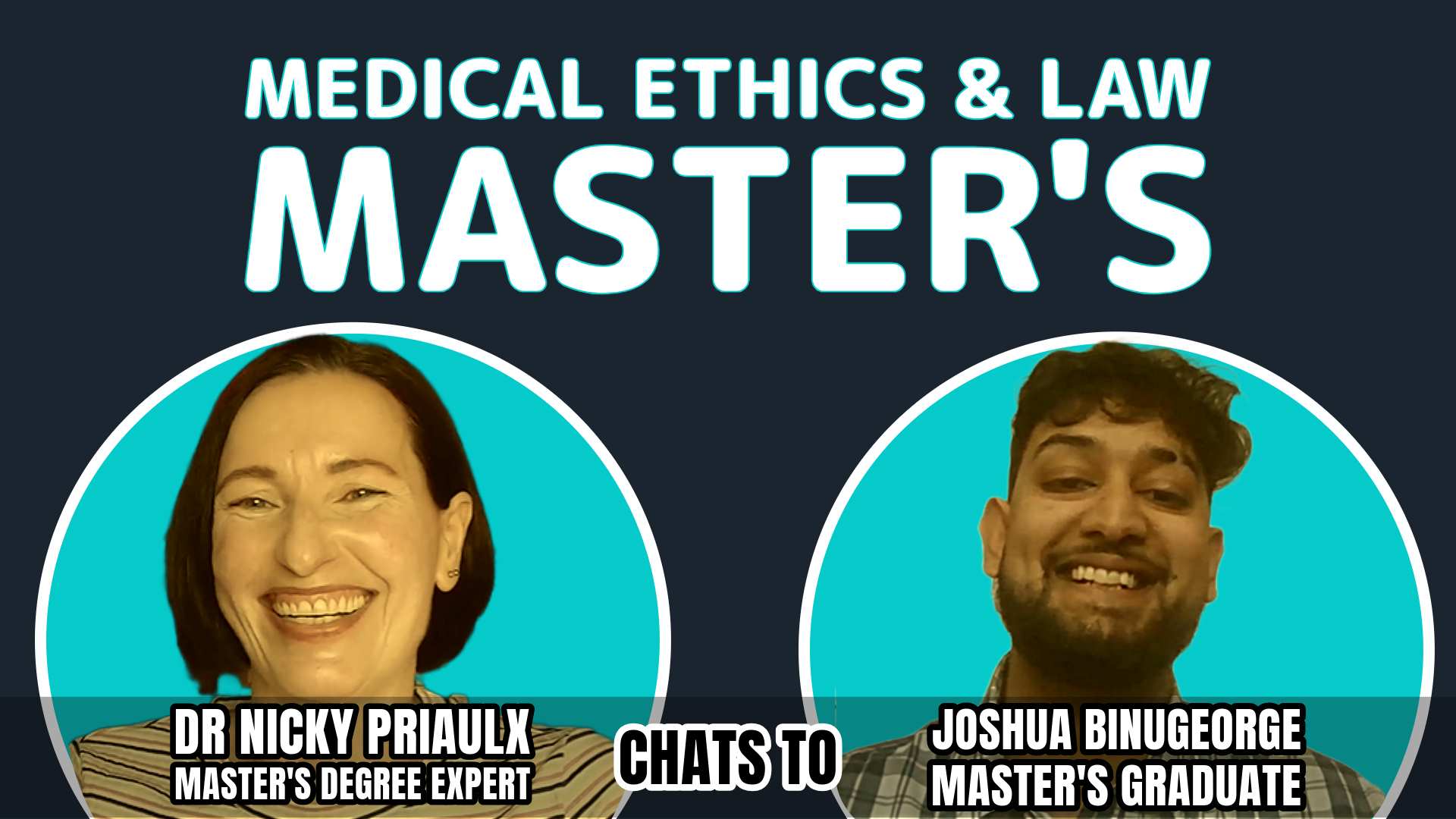 Studying a Master’s in Medical Ethics and Law