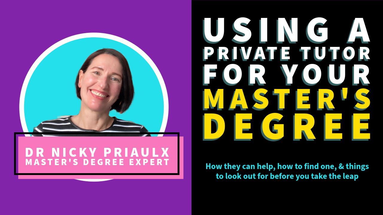 How to Find a Private Tutor for Your Master’s Degree: What to Look For & How They Help